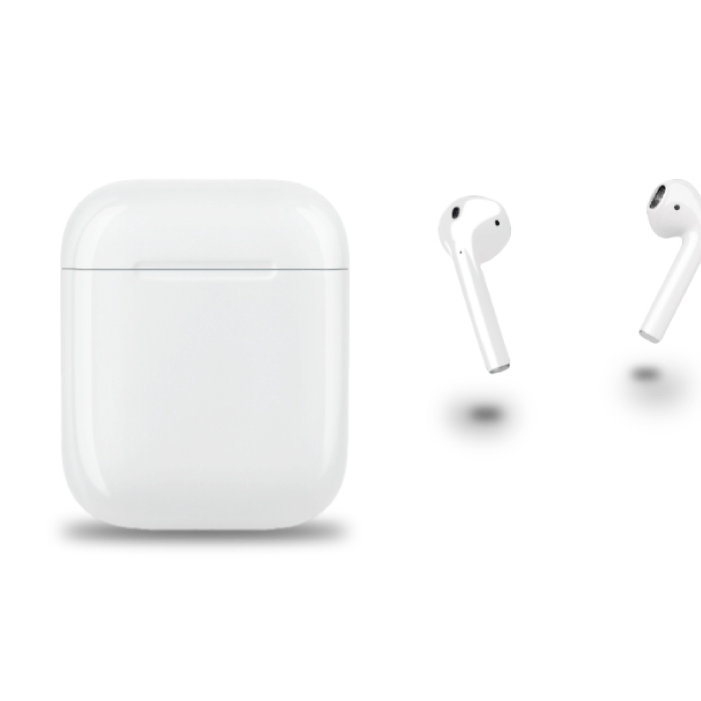 Apple AirPods 2, MV7N2, Не заряжается кейс / high copy, Белый - Б/У
