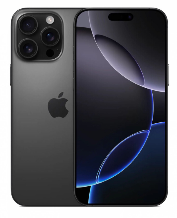 Смартфон Apple iPhone 16 Pro Max 512Гб (eSIM) Черный титан