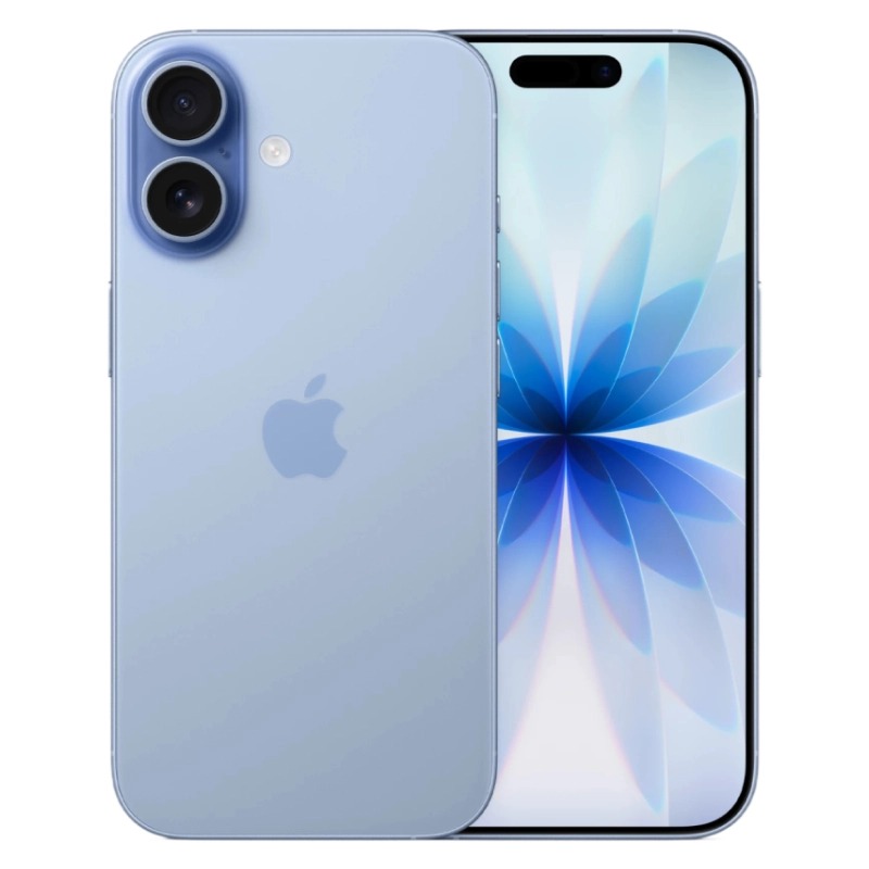 Смартфон Apple iPhone 17 256Гб (1 sim + eSIM) Туманный синий