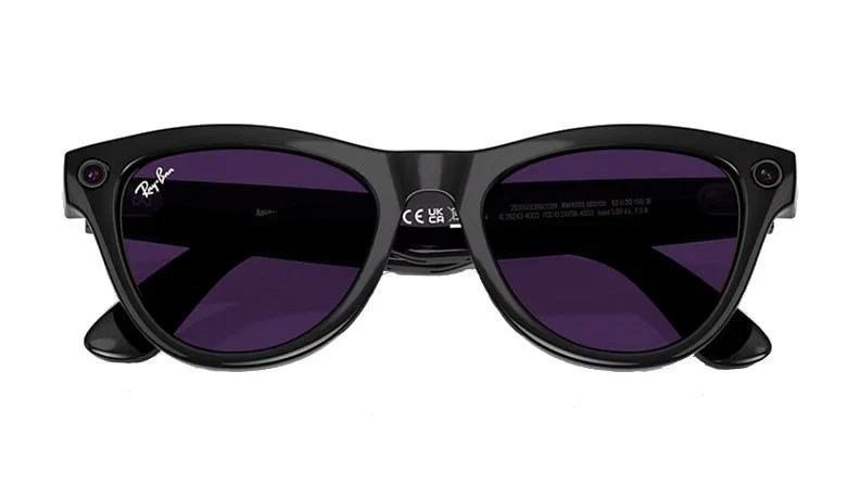 RayBan Meta Skyler RW4010 Shiny Black Amethyst (150 - 52 Size), Черный в Армавире