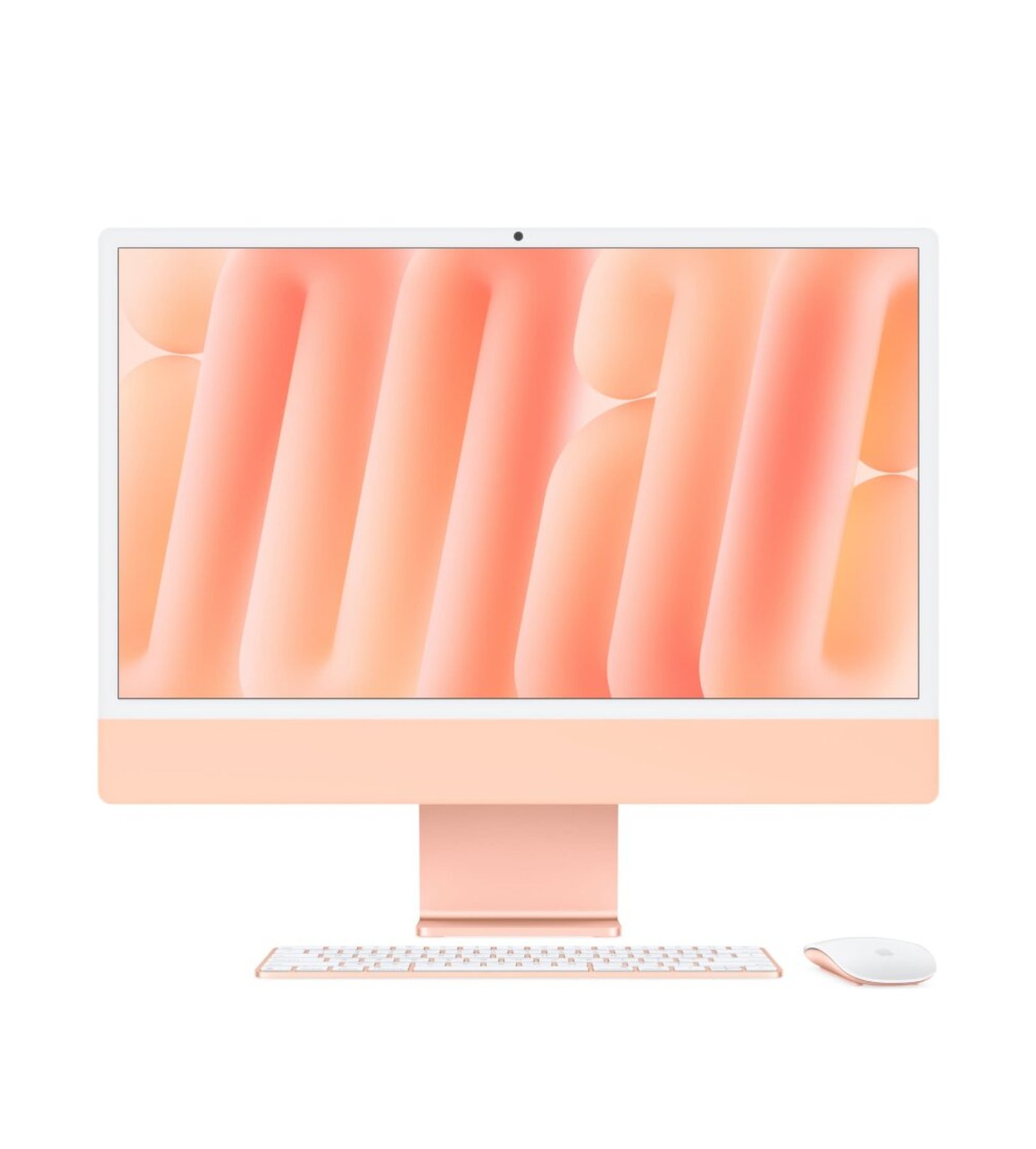 Apple iMac 24", 2024, Retina 4,5K, M4 8Core CPU, 8Core GPU/16Гб/256Гб SSD, Оранжевый