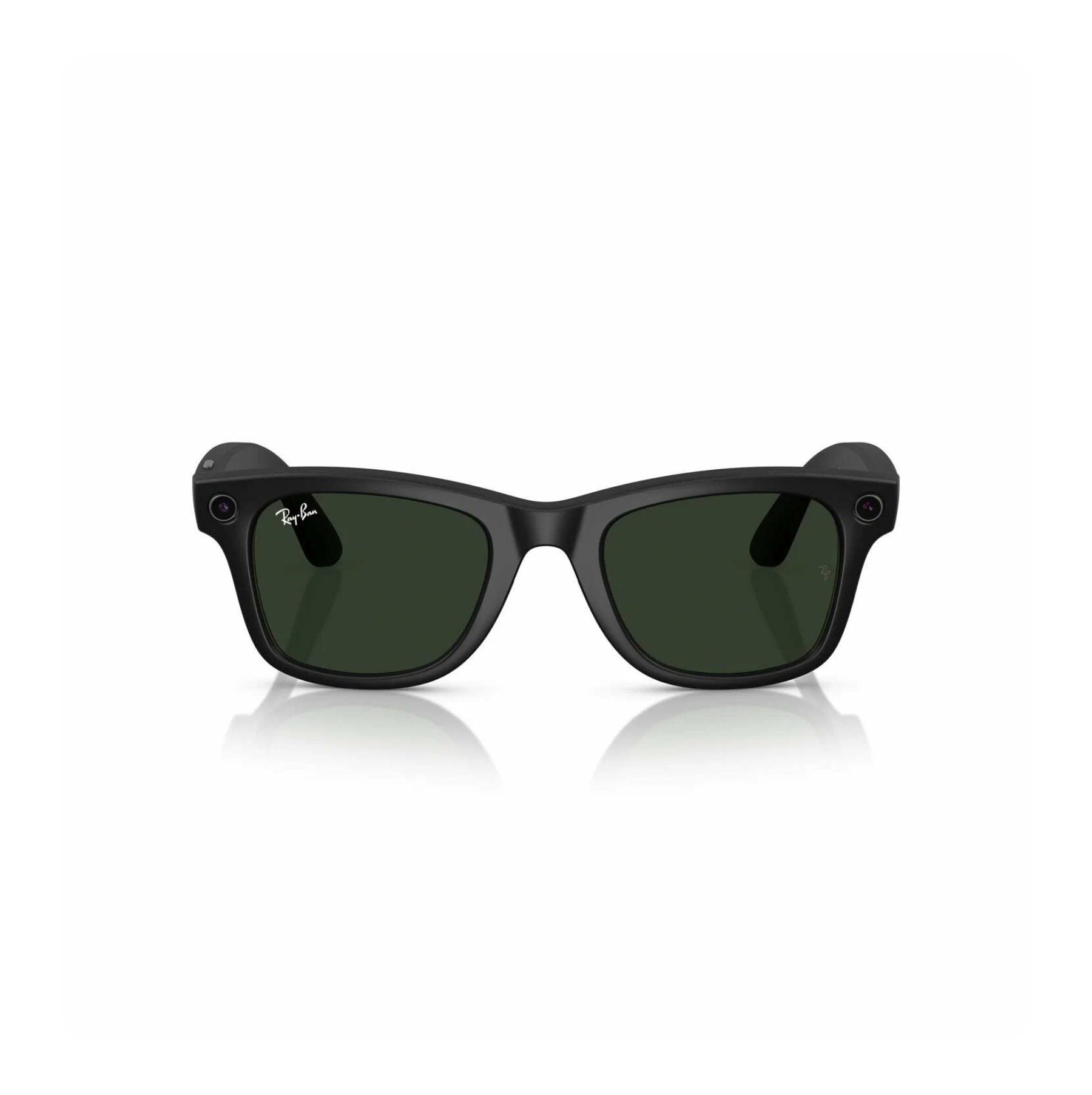 RayBan Meta Wayfarer, 155/53 размер, Матовый черный/прозрачный с переходом в графитово-зеленый, RW4008 в Армавире