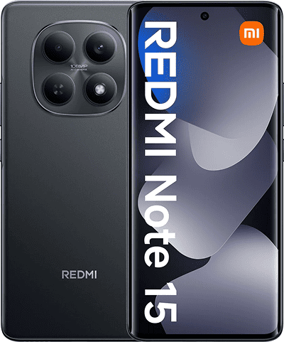 Смартфон Xiaomi Redmi Note 15 8/128Гб, Черный EU