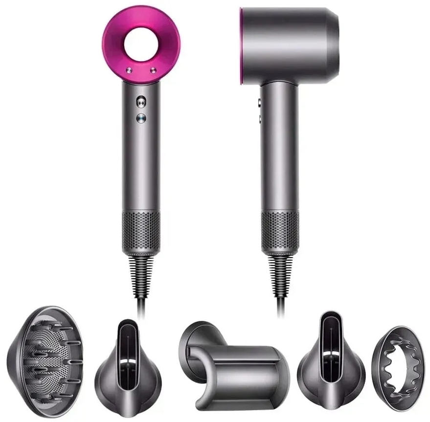 Фен для волос Super Hair Dryer с 5 насадками в Армавире