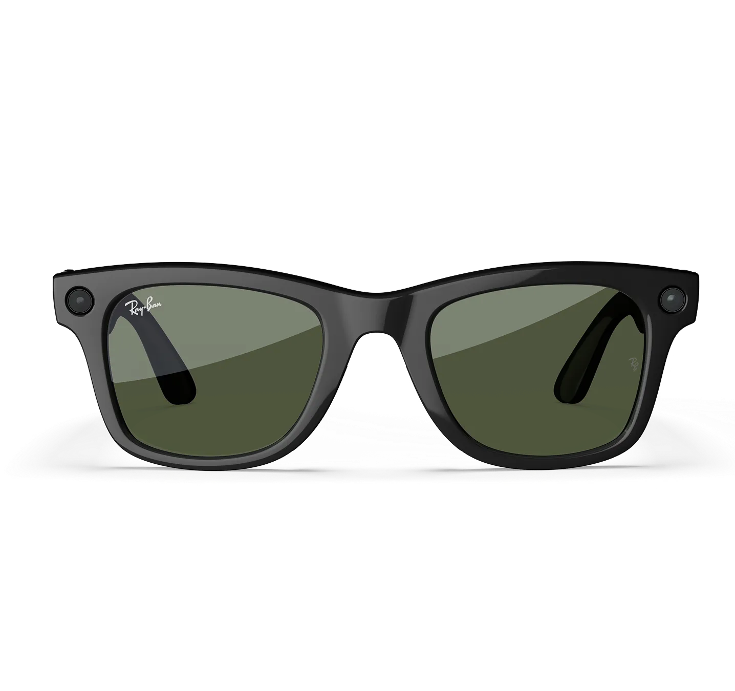 Умные очки Ray Ban Wayfarer (Gen 2) Green Shiny Black G15 (150-50) в Армавире