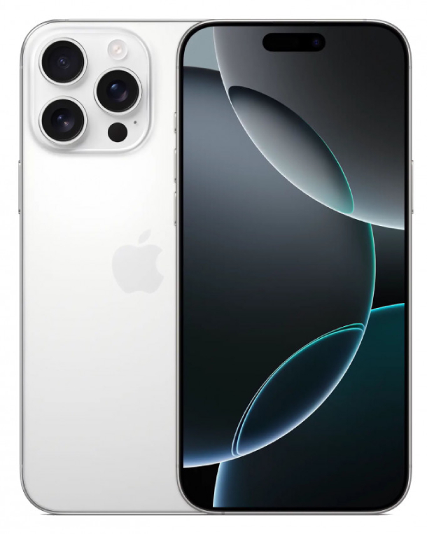 Смартфон Apple iPhone 16 Pro Max 256Гб (1 sim + eSIM) Белый титан