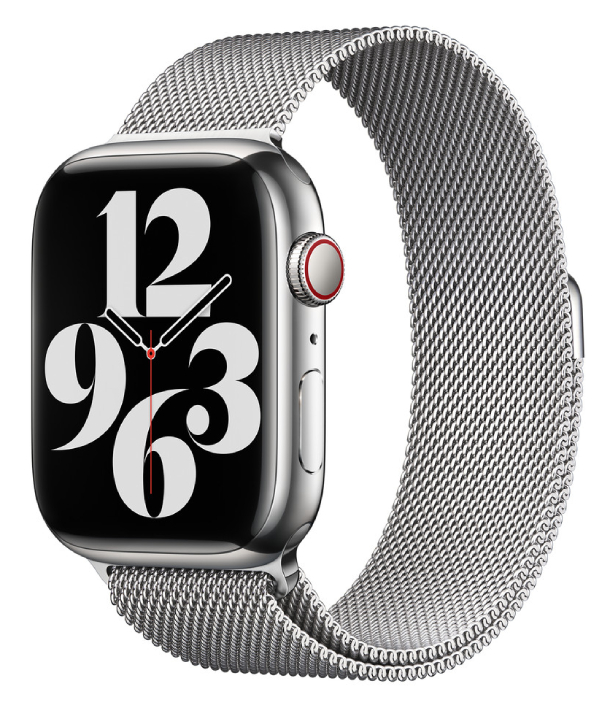 Ремешок Apple для Apple Watch 45мм, Черная спортивная петля Unity