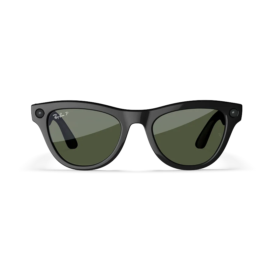 Умные очки RayBan Skyler RW4010 Shiny Black/Green (150 - 52 Size) в Армавире