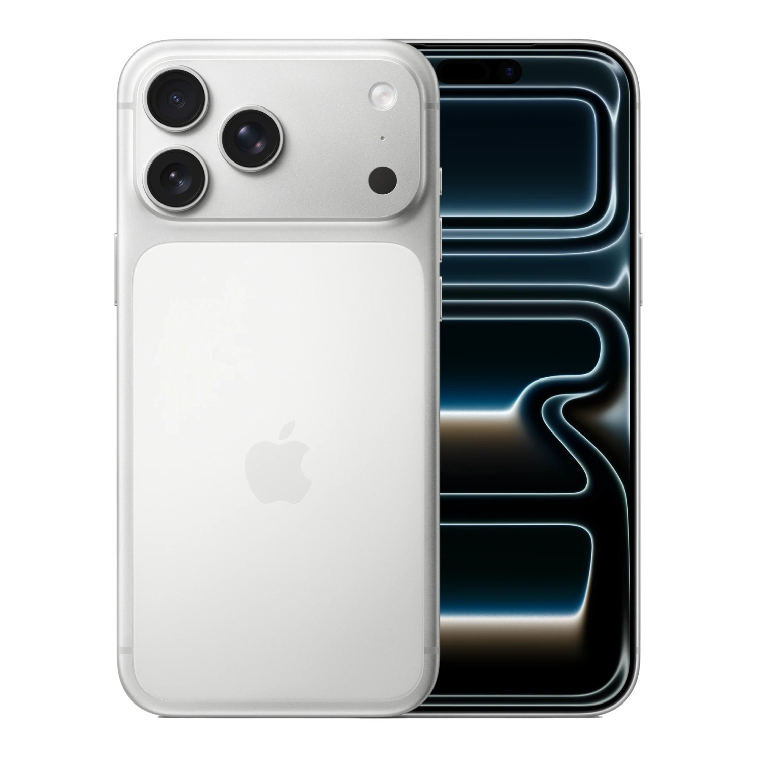 iPhone 17 Pro Max 256Гб (1 sim + eSIM / 100% / Без коробки) Серебристый - Б/У ★★★★★