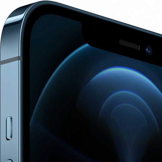 iPhone 12 Pro 256Гб (77% / Без коробки / пятно на Х3) RU, Тихоокеанский синий - Б/У ★★☆☆☆
