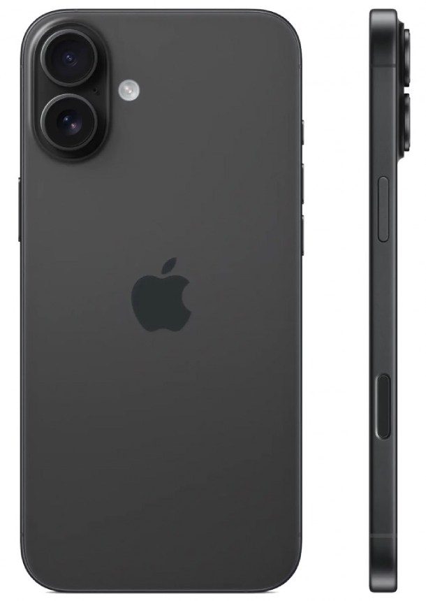 Смартфон Apple iPhone 16 128Гб (1 sim + eSIM) Черный