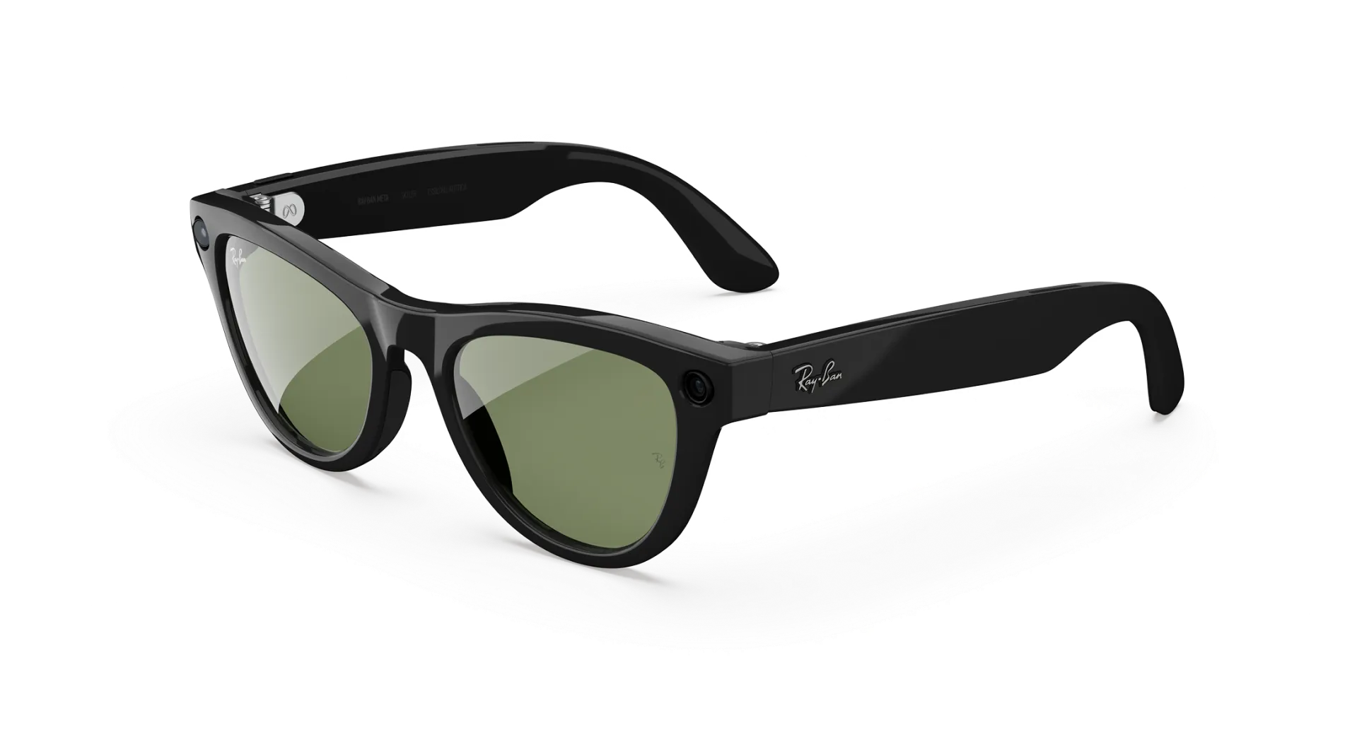 Умные очки RayBan Skyler (Gen 2) Shiny Black/Graphite Green Transition (150 - 52 Size) в Армавире