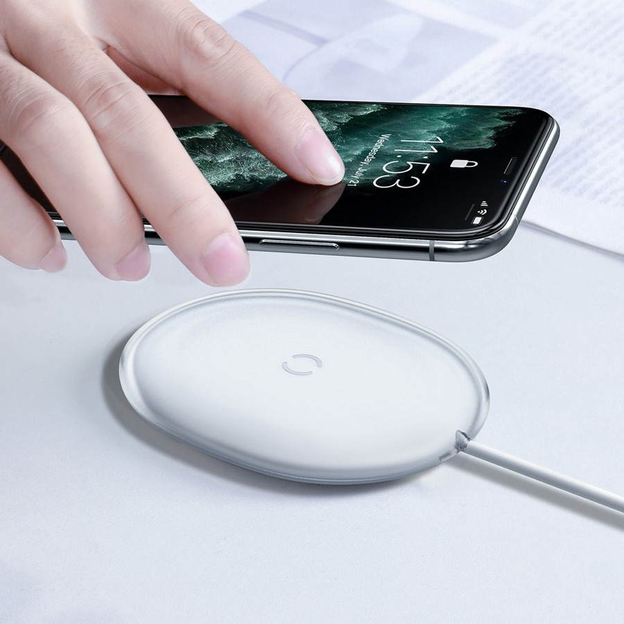 Baseus Jelly Series 15W, Белый
