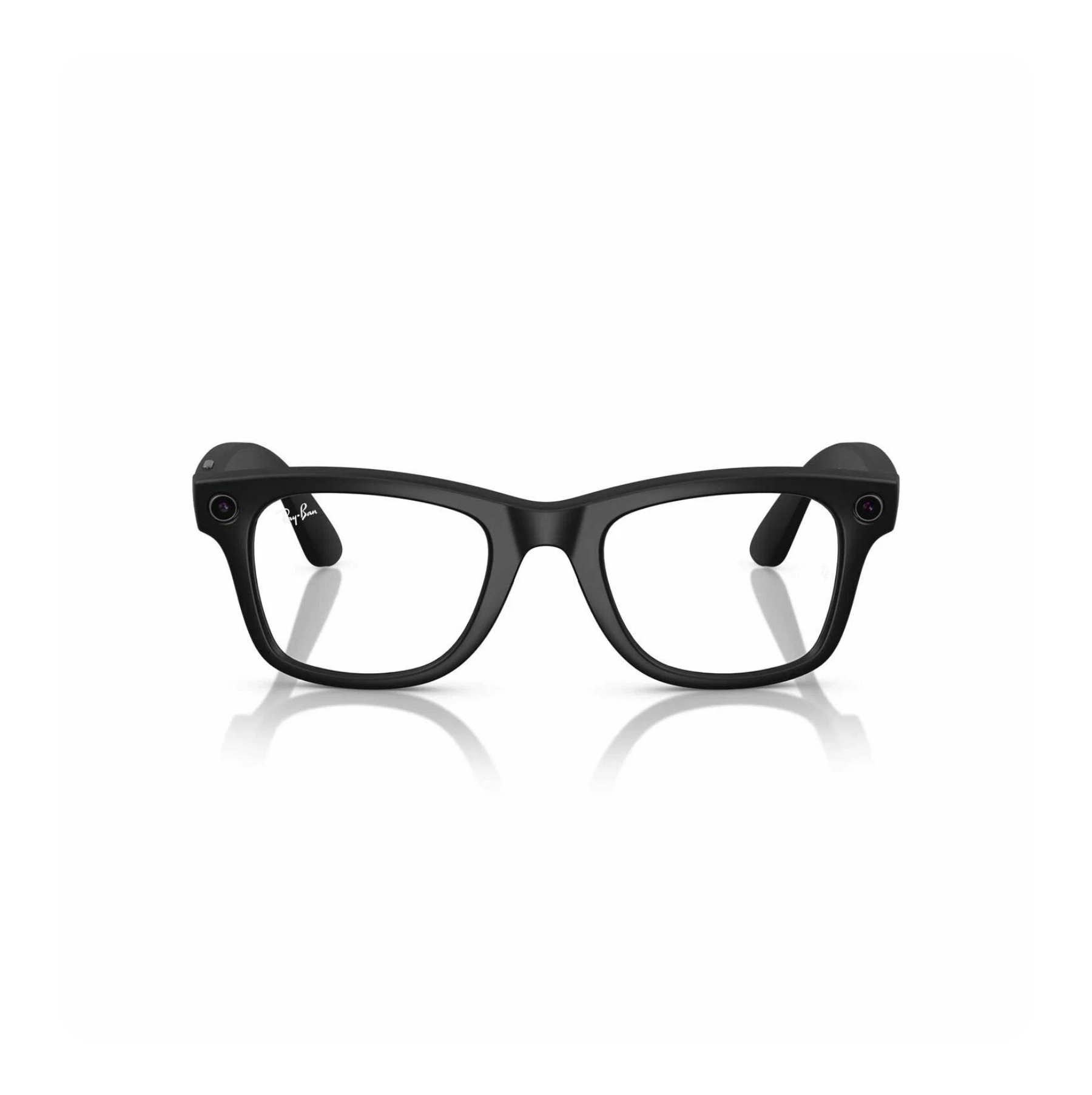 RayBan Meta Wayfarer, 155/53 размер, Матовый черный/прозрачный с переходом в графитово-зеленый, RW4008 в Армавире