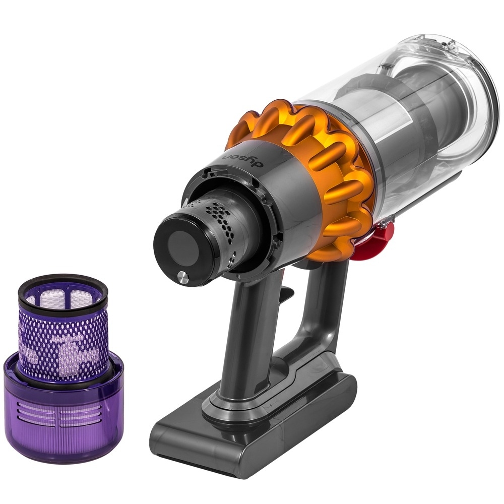 Dyson V15 Detect Absolute SV47 с лазером, Серебристый