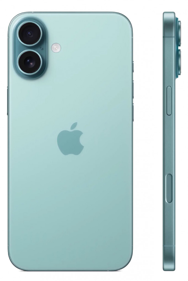 Смартфон Apple iPhone 16 Plus 256Гб (1 sim + eSIM) Морская бирюза