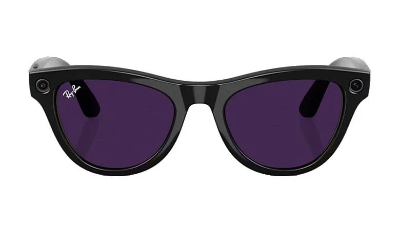 RayBan Meta Skyler RW4010 Shiny Black Amethyst (150 - 52 Size), Черный в Армавире