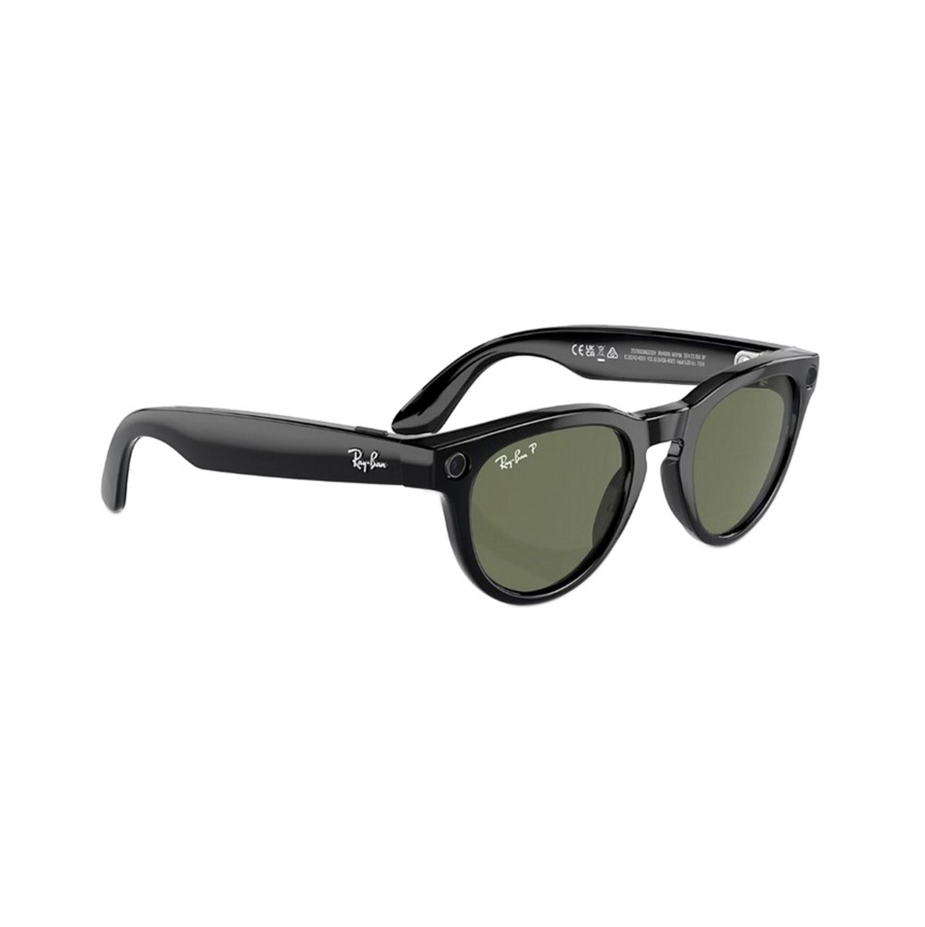 RayBan Meta Headliner, 150 - 50 размер, Блестящий черный/полярный зеленый, RW4009 в Армавире