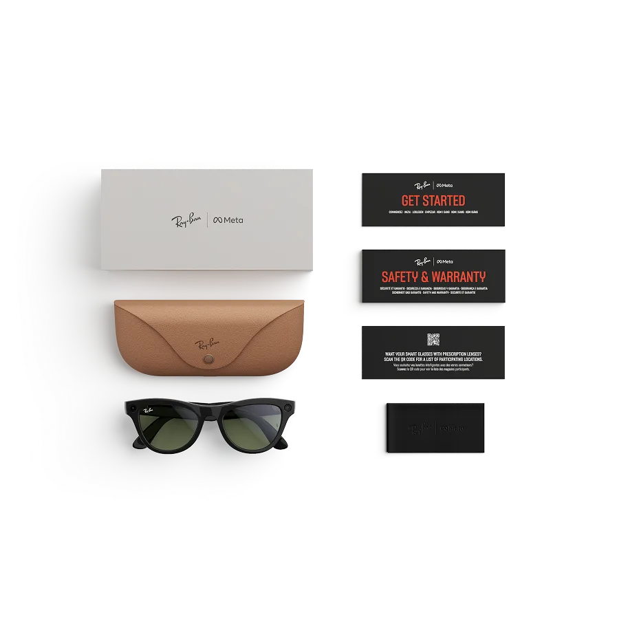 Умные очки RayBan Skyler RW4010 Shiny Black/Green (150 - 52 Size) в Армавире