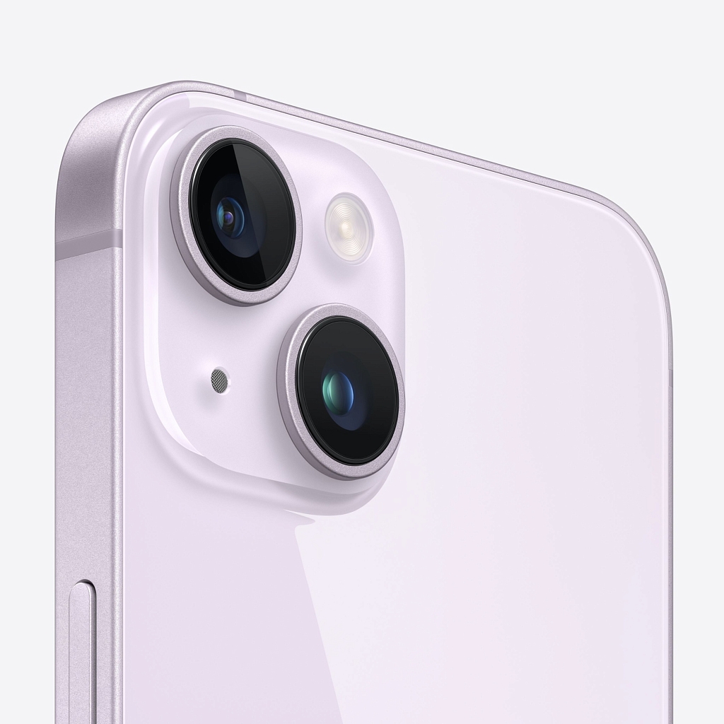 iPhone 14 Plus 128Гб (1 sim + eSIM / 75%) Фиолетовый - Б/У ★★★☆☆