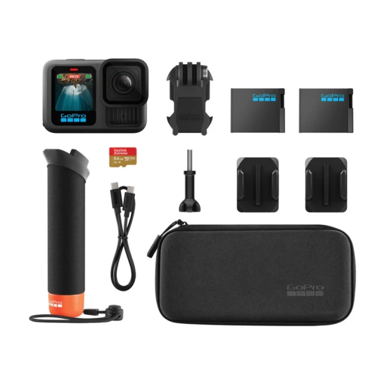 Экшн-камера GoPro Hero 13 Black Accessory Bundle в Армавире