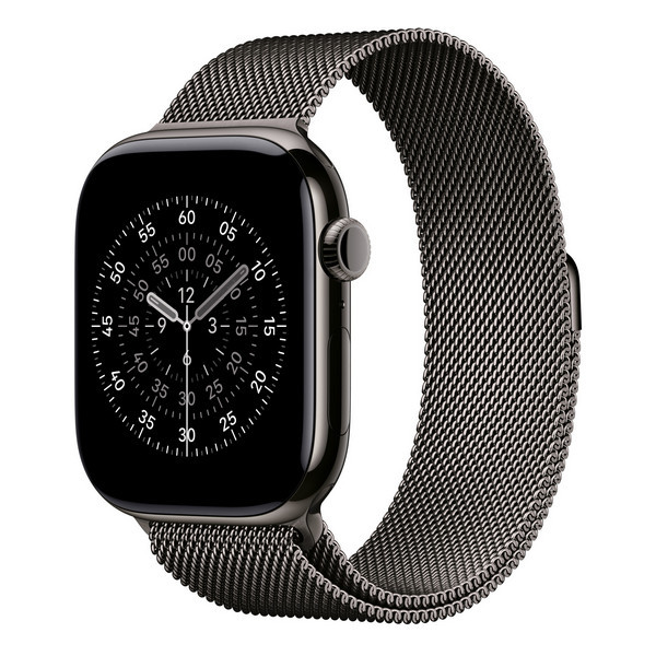 Ремешок Apple для Apple Watch 46мм Milanese Bracelet, Сланцевый