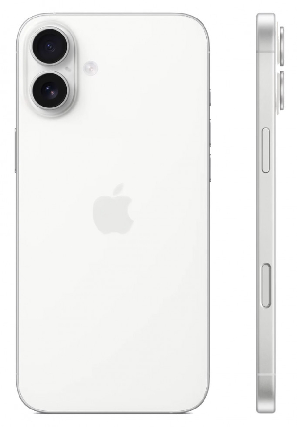 Смартфон Apple iPhone 16 512Гб (1 sim + eSIM) Белый