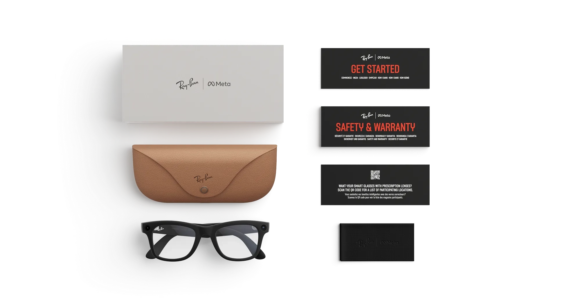 Умные очки Ray Ban Wayfarer (Gen 2) RW4012 Matte Black/Clear (S 53) L 155-53mm в Армавире