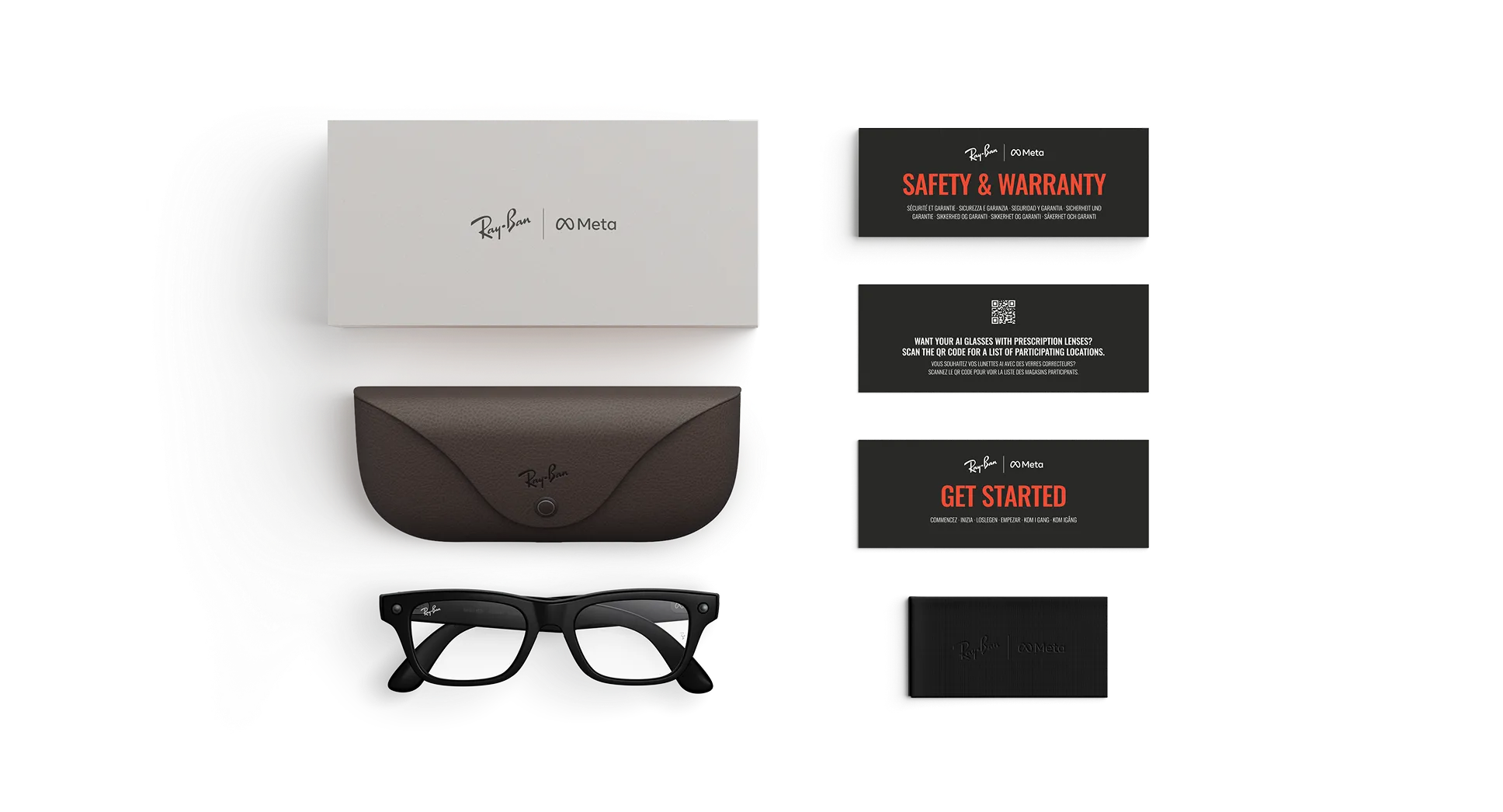 Умные очки Ray Ban Blazer Optics (Gen 2) Matte Black 150 - 50 Size в Армавире
